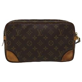 Louis Vuitton-LOUIS VUITTON Monogram Marly Dragonne GM Clutch Bag M51825 LV Auth th3264-Other
