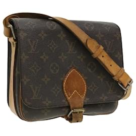 Louis Vuitton-LOUIS VUITTON Monogram Cartouchiere MM Shoulder Bag M51253 LV Auth 35397-Other