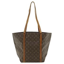Louis Vuitton-LOUIS VUITTON Monogram Sac Shopping Tote Bag M51108 Auth LV 35310-Autre