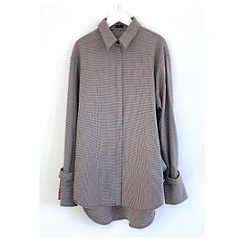 Joseph Renne Mini Dogtooth Passendes Hemd Bronze