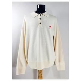 Ami Paris Sweaters White