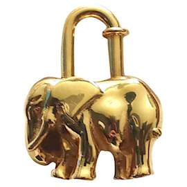 Hermès-Hermes Elefante Cadena GHW-Gold hardware