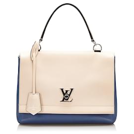 Louis Vuitton-Louis Vuitton Brown Lockme II-Brown,Blue,Beige