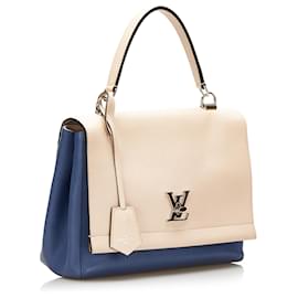 Louis Vuitton-Louis Vuitton Brown Lockme II-Brown,Blue,Beige