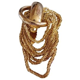 Cinto Dior em metal dourado Dourado