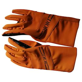 Dior-Handschuhe-Orange