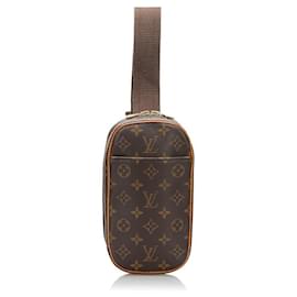 Louis Vuitton-Louis Vuitton Monogram Pochette Gange-Brown