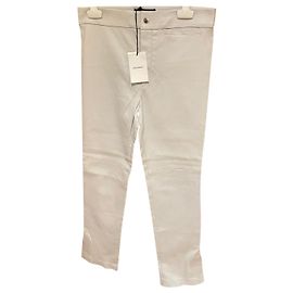 Isabel Marant Hose aus Stretchleder grau Grau