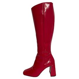 Prada botas Roja