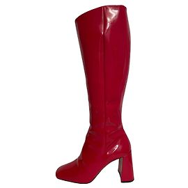 Prada Stiefel Rot