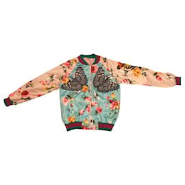 Gucci-Gucci Bomberjacke-Mehrfarben