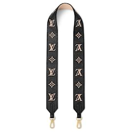 Louis Vuitton-Bandouliere mit LV-Strap-Schwarz