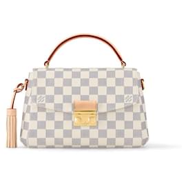 Louis Vuitton-LV croisette bag in damier azur new-Beige