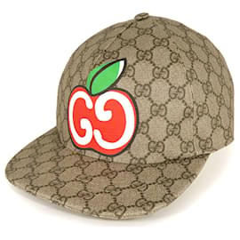 Gucci-Cappellino Gucci GG Monogram Supreme Apple-Multicolore