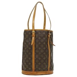 Louis Vuitton-LOUIS VUITTON Monogram Bucket GM Shoulder Bag M42236 LV Auth 35391-Other