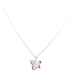 Mauboussin-NEW MAUBOUSSIN PENDANT NECKLACE YOU ARE THE SUBLIME FLOWER OF MY LIFE DURING-Silvery