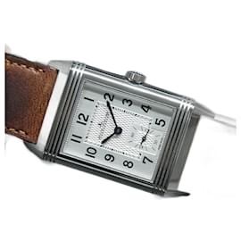 Jaeger Lecoultre-JAEGER LECOULTRE Reverso classic duo Small Second Q2458422 Mens-Silvery