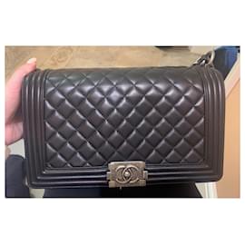 Chanel-Chanel boy bag-Black