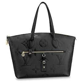 Louis Vuitton-LV Bolsa de viaje monograma empreinte negro-Negro