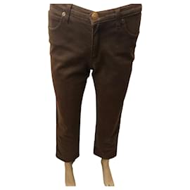 Armani Jeans-Armani Jeans brown jeans-Dark brown
