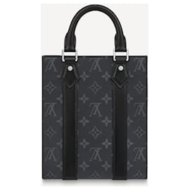 Louis Vuitton-LV Sac Plat Mini-Finsternis-Schwarz
