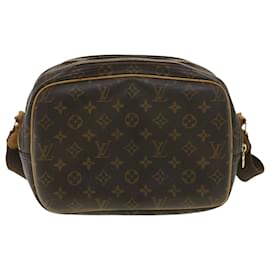 Louis Vuitton-LOUIS VUITTON Monogram Reporter PM Shoulder Bag M45254 LV Auth 35701-Monogram