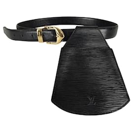 Louis Vuitton-Louis Vuitton Sherwood Epi Belt Bag-Black