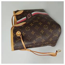 Louis Vuitton-Sac à main Louis Vuitton Neverfull PM-Marron