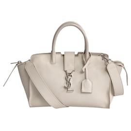 Yves Saint Laurent Innenstadt 2 WAY Tasche Weiß