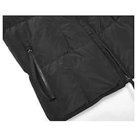 Yves Saint Laurent-YVES SAINT LAURENT 2009 Sleeveless Puffer Jacket Coat-Black