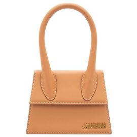 Jacquemus Le Chiquito Tragetasche aus Leder Fleisch