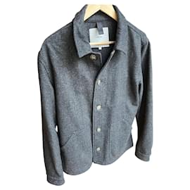 Minimum Charles Grey Wool Coat Grey