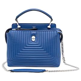 Fendi-DotCom Click 2WAY bag-Blue