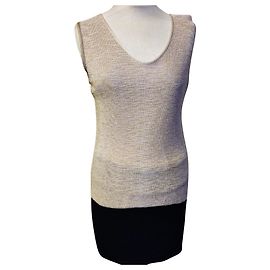 ARMANI SWEATER LIGHT TRENDY ABEND T 38/40 Beige