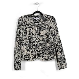 Carven Wool Graffiti Jacket Multiple colors