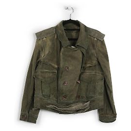 Chaqueta vaquera/algodón verde oliva Golden Goose Verde Verde oliva