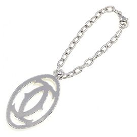 Logo Cartier foderato c Argento