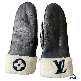 Louis Vuitton mitten glove Black