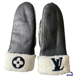 Louis Vuitton-Louis Vuitton mitten glove-Black