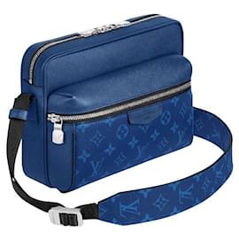 Louis Vuitton-LV Outdoor mensageiro azul-Azul