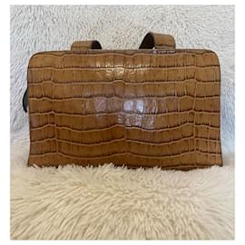 Yves Saint Laurent-Handbags-Caramel