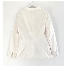 Dior-Dior fall 2017 Paper Silk Bar Jacket-Cream