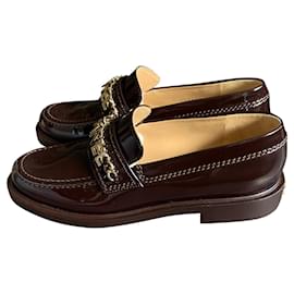 Chanel-Loafers-Cognac