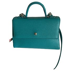 Autre Marque Bolsa de couro Navyboot turquesa Turquesa