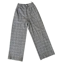 Chanel-Pants, leggings-Brown
