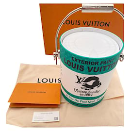 Louis Vuitton-Lata de tinta Louis Vuitton Virgil Abloh verde-Verde