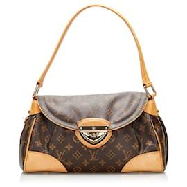 Louis Vuitton-Louis Vuitton Brown Monogram Beverly MM-Brown