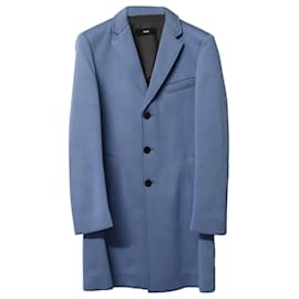 Hugo Boss-Boss by Hugo Boss Coat in Light Blue Viscose-Blue,Light blue