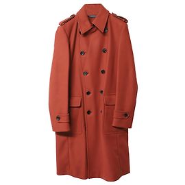 Boss by Hugo Boss Trenchcoat aus roter Wolle Rot