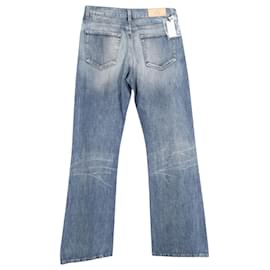 Gucci-Gucci Light Wash Denim Jeans in Blue Cotton-Blue